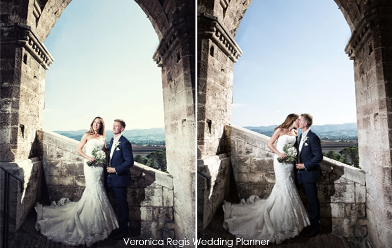 wedding in Gubbio